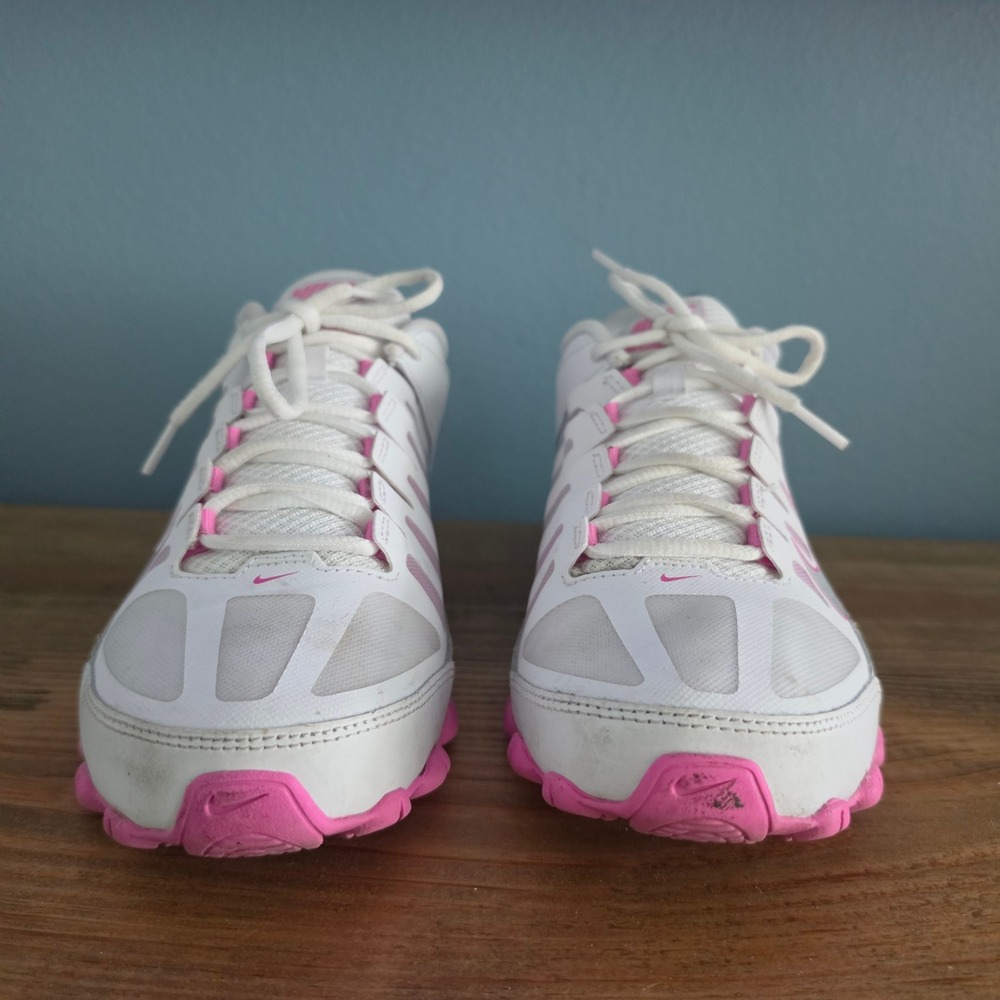 Nike Womens Reax Training Shoes White Pink Running Sneakers Size 9.5 US - Picture 3 of 10